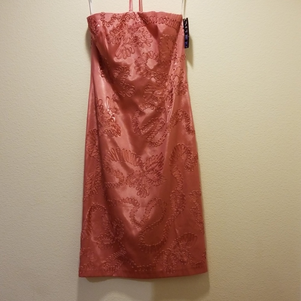 Laundry by Shelli Segal Strapless Pink dress, NWT